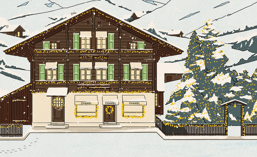 CHANEL Returns to Gstaad: Momentary Boutique 2024/25