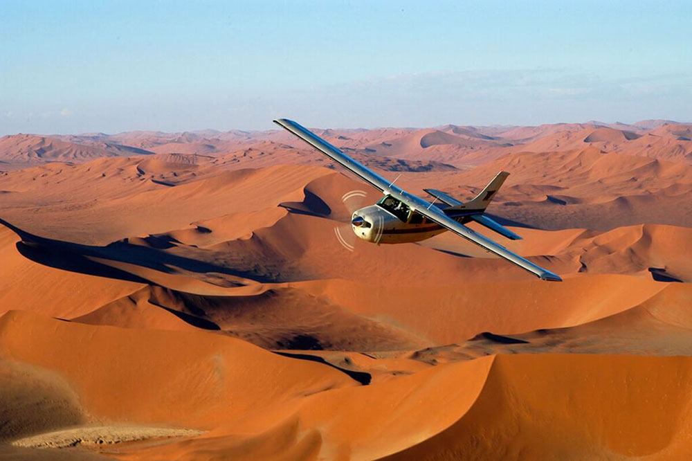 Discovering Namibia’s Hidden Gems on a Luxurious Aerial Safari: A Story