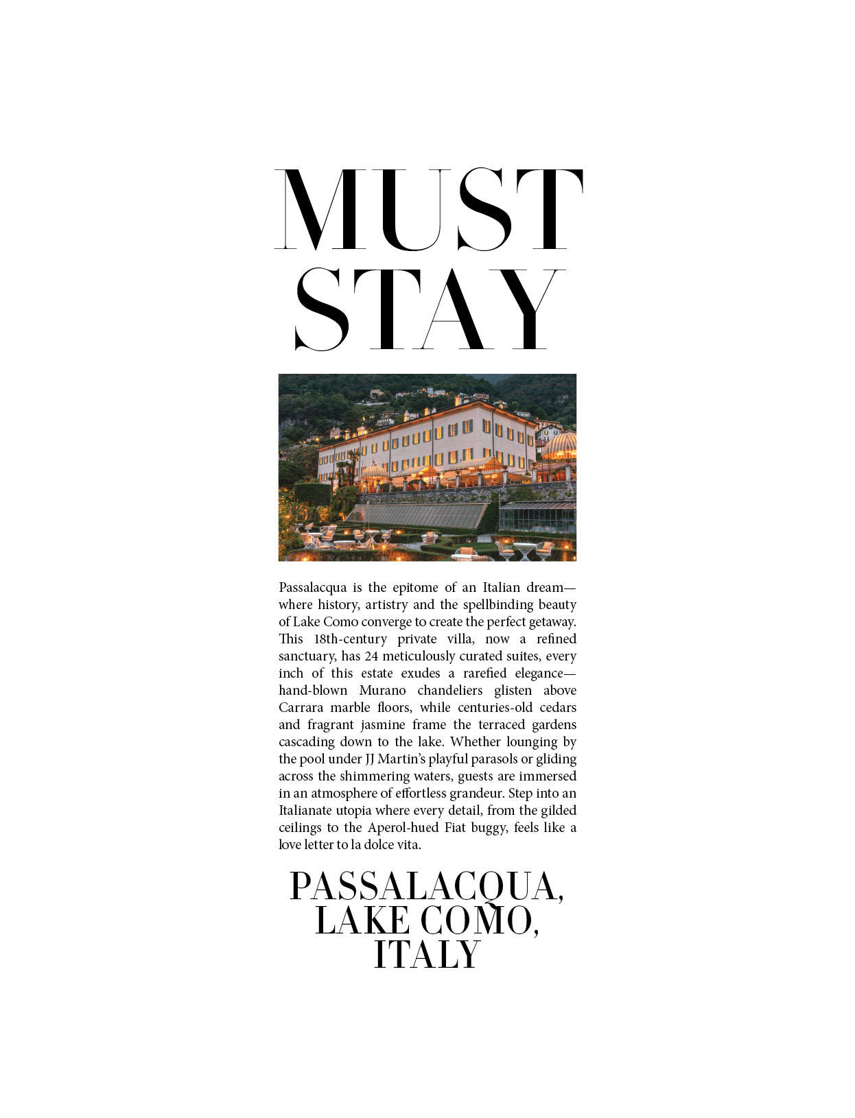 Lake Como’s Italian Dream Retreat